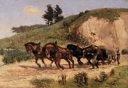 William Cruikshank Sand Wagon. France oil painting artist